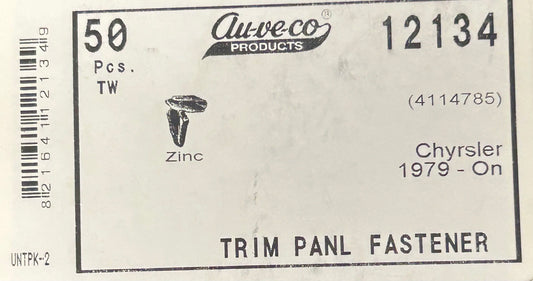 Auveco #12134 trim panel fasteners