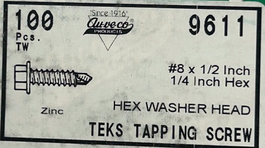 Auveco #9611 Teks Tapping Screw