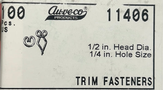 Auveco #11406 Trim Fasteners